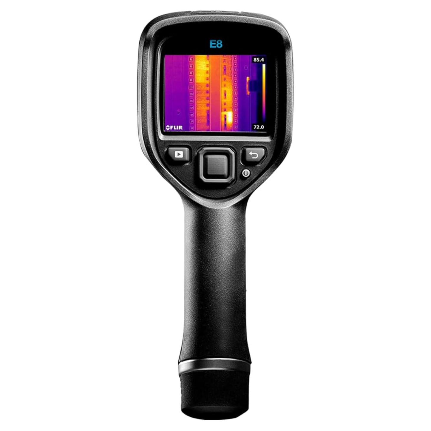 FLIR E8-XT thermal imaging camera for professional infrared inspection and fault detection.