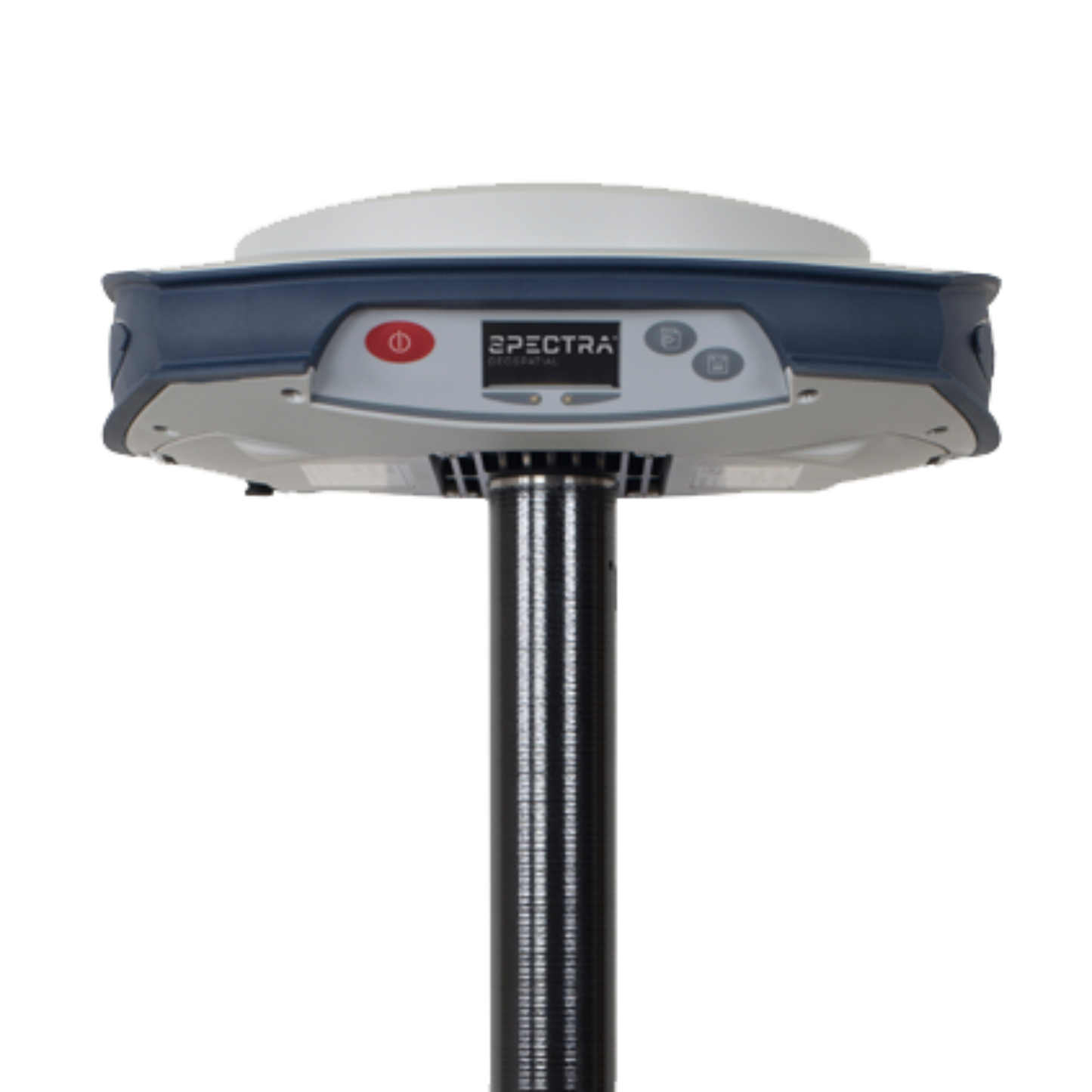 Spectra Geospatial SP85 GNSS receiver for high precision surveying and geospatial positioning applications.