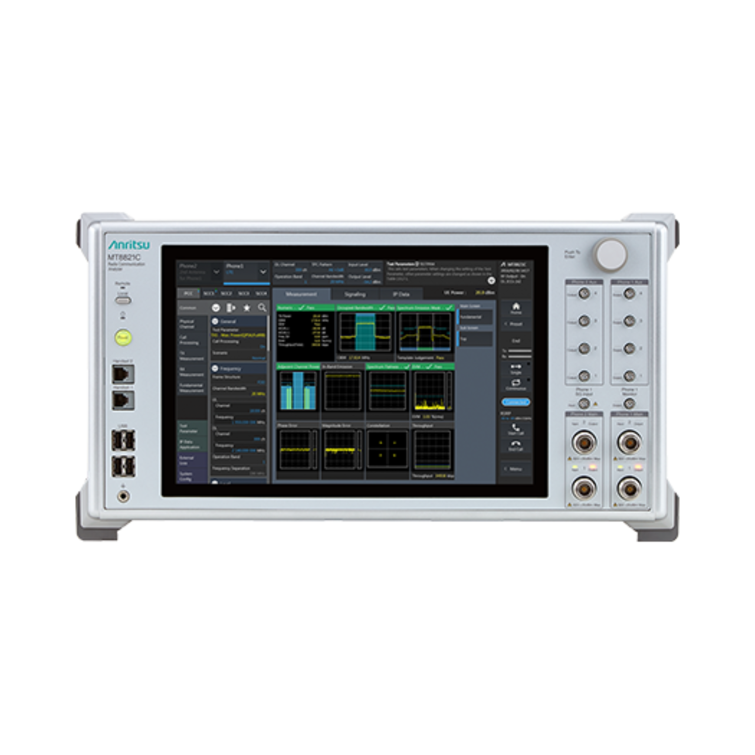 Anritsu test and measurement instruments – spectrum analyzers, network analyzers, and RF telecom equipment