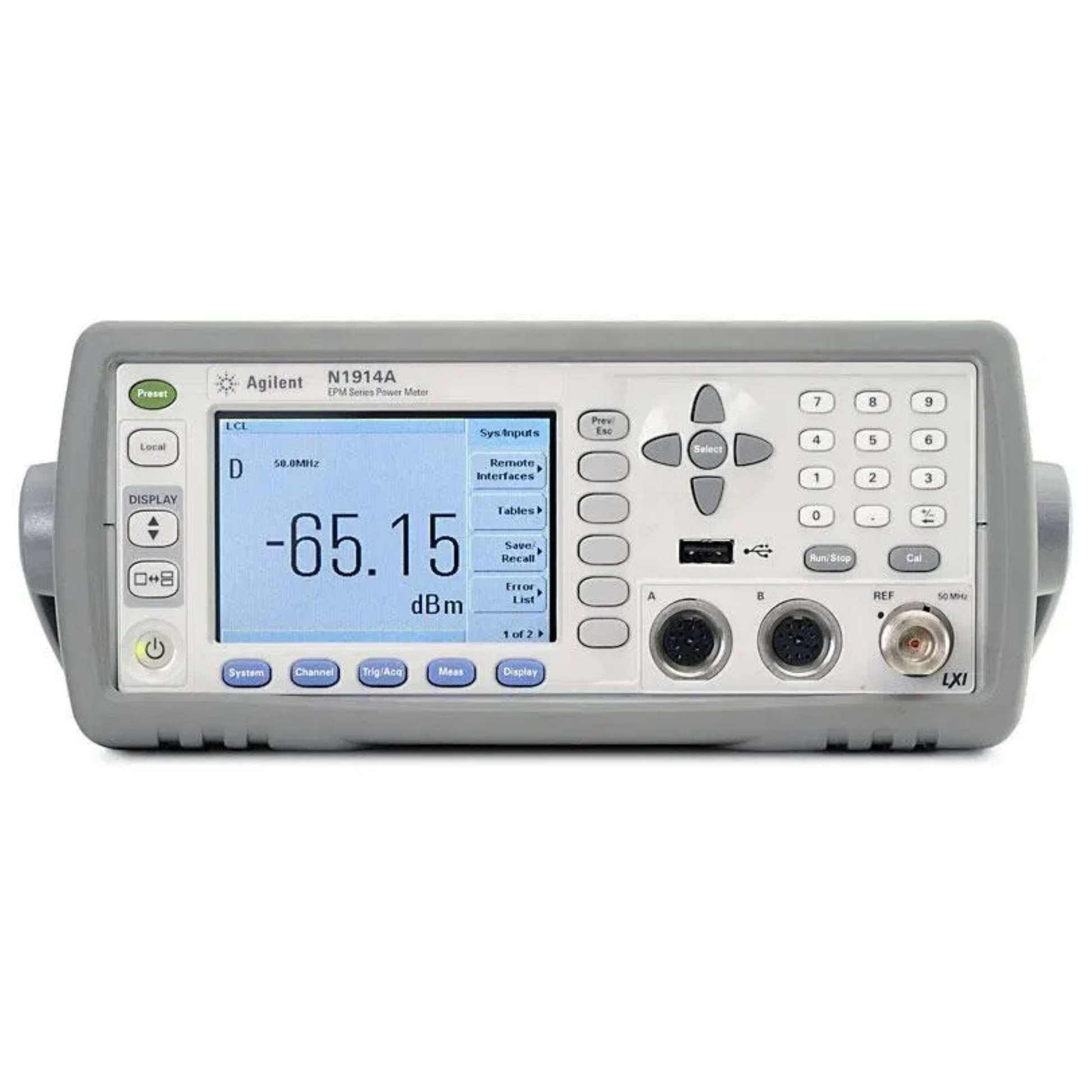 Agilent N1913A EPM series RF and microwave power meter for precision power measurement.