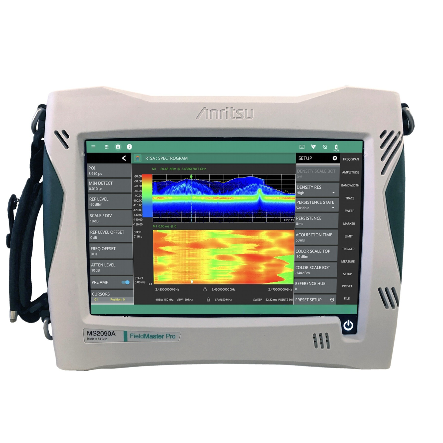 Anritsu MS2090A Handheld / Portable Spectrum Analyzer - Ovento Systems