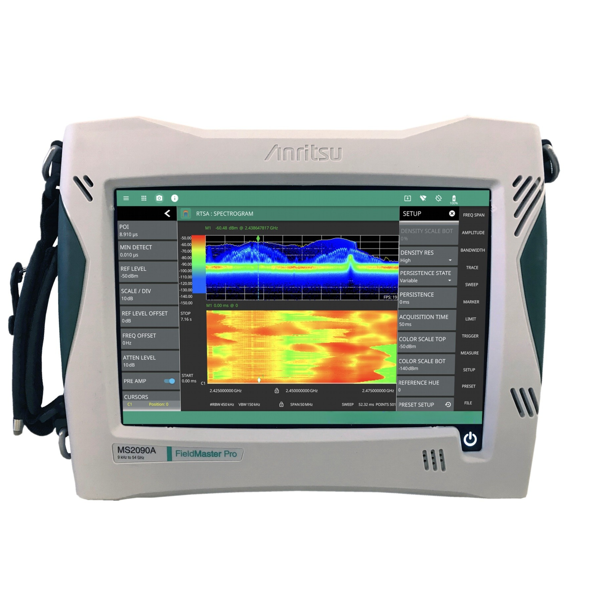 Anritsu MS2090A Handheld / Portable Spectrum Analyzer - Ovento Systems