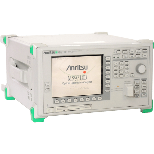 Anritsu MS9710B handheld spectrum analyzer for RF wireless and telecom field testing.