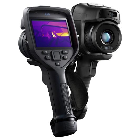 FLIR E76 thermal imaging camera for advanced professional infrared inspection and diagnostics.