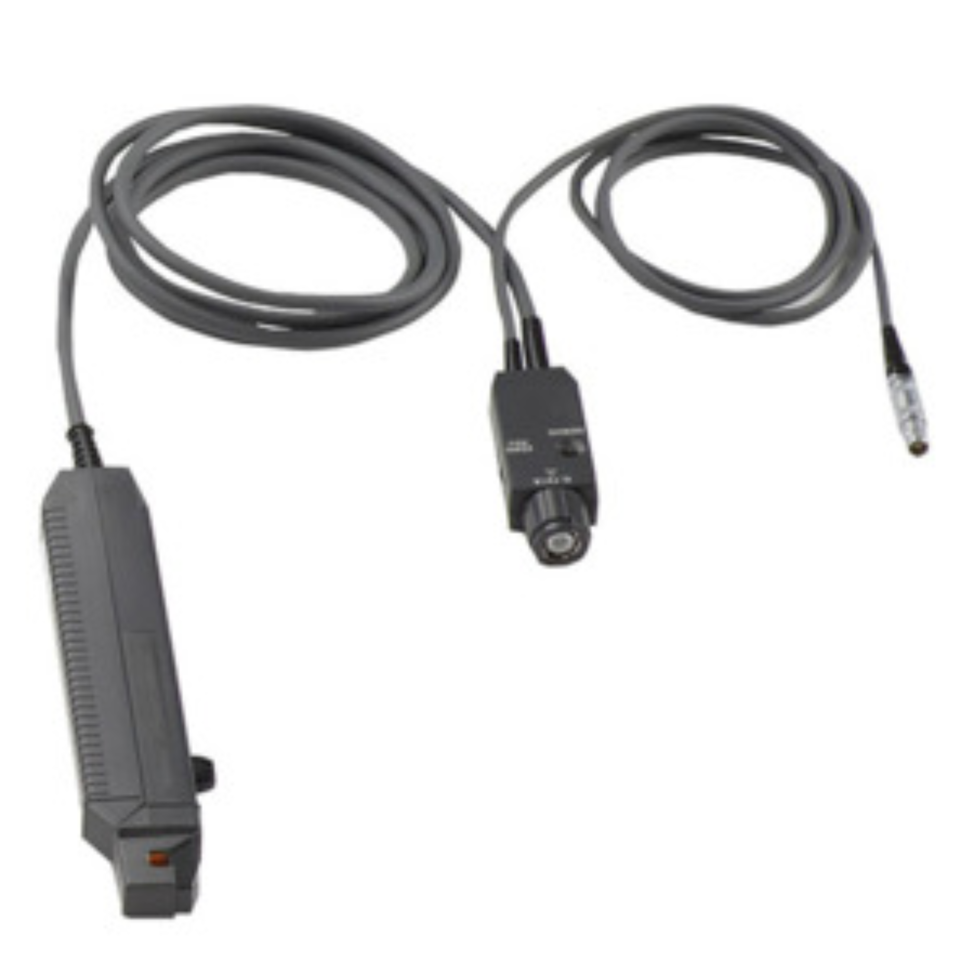 HP Agilent Keysight N2783B high-performance current probe designed for accurate AC/DC current measurements up to 30A with 100MHz bandwidth for advanced oscilloscope applications.