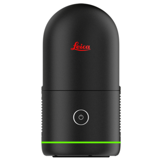 Leica BLK360 imaging laser scanner for portable 3D reality capture and point cloud generation.